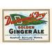 Buyenlarge Darmouth Dry Ginger Ale- Advertisements Print in Blue/Green/Red | 28 H x 42 W x 1.5 D in | Wayfair 0-587-33427-4C2842