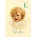 Buyenlarge K for Kayla by Ida Waugh Painting Print in Brown | 42 H x 28 W x 1.5 D in | Wayfair 0-587-11286-7C2842