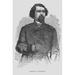 Buyenlarge General Samuel D. Sturgis by Frank Leslie - Print in Black/Gray | 42 H x 28 W x 1.5 D in | Wayfair 0-587-33236-0C2842