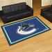 FANMATS NHL Non-Slip Indoor Only Door Mat Synthetics | Rectangle 5' x 7'8" | Wayfair 10457