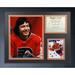 Legends Never Die Reggie Leach - Philadelphia Flyers Framed Memorabilia Paper | 12.5 H x 15.5 W x 1 D in | Wayfair 12678U