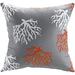 Outdoor Indoor All Weather Patio Throw Pillow in Orchard by Modway Polyester/Polyfill blend | 17.5 H x 17.5 W in | Wayfair EEI-2156-ORC