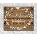 Gracie Oaks 'Wedding' Textual Art on Wood in Brown | 8 H x 12 W x 1.5 D in | Wayfair GRKS4379 41034498