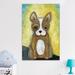 Harriet Bee 'Rocky' Canvas Art Canvas, Solid Wood in Brown/Yellow | 18 H x 12 W in | Wayfair HBEE1792 39229474