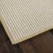 White 30 x 0.26 in Area Rug - Gracie Oaks Meredith Striped Wool Tan Area Rug Polyester/Polypropylene/Wool | 30 W x 0.26 D in | Wayfair