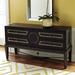 Global Views Collector's Cabinet-Console-Black Wood in Brown | 30.5 H x 56 W x 17 D in | Wayfair 2448