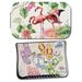 Highland Dunes 2 Piece Tropical Paradise Compact Mirror Set Plastic | 2.63 H x 3.5 W x 0.5 D in | Wayfair HLDS1847 39218657