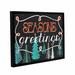 The Holiday Aisle® Seasons Greetings - Floater Frame Print on Canvas Canvas | 18 H x 24 W x 2 D in | Wayfair HLDY5239 33512267