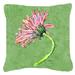 Caroline's Treasures Gerber Daisy Pink Indoor/Outdoor Throw Pillow Polyester/Polyfill blend | 18 H x 18 W x 5.5 D in | Wayfair 8853PW1818