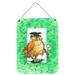 Caroline's Treasures Graduation The Wise Owl Painting Print Plaque Metal in Green | 16 H x 12 W x 0.05 D in | Wayfair APH8469DS1216