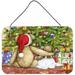 Caroline's Treasures Christmas Teddy Bears w/ Tree by Debbie Cook Painting Print Plaque Metal | 8 H x 12 W x 0.05 D in | Wayfair CDCO0415DS812