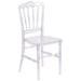House of Hampton® Glenoe Crystal Ice Napoleon Stacking Chair - Event Seating - Hospitality Seating Plastic/Acrylic/Plastic | Wayfair
