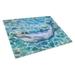 Caroline's Treasures Under Water Glass Humpback Whale Cutting Board Glass | 0.25 H x 11 W x 15 D in | Wayfair BB5340LCB