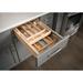 Hardware Resources Adjustable Drawer Organizer in Brown | 4.1875 H x 17.5 W x 21 D in | Wayfair CD21