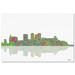 Trademark Fine Art 'Birmingham Alabama Skyline III' Graphic Art on Wrapped Canvas Canvas | 12 H x 19 W x 2 D in | Wayfair MW0074-C1219GG