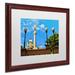 Trademark Fine Art 'Plaza Colon San Juan' Framed Photographic Print Canvas | 16 H x 20 W x 0.5 D in | Wayfair MZ0355-W1620MF