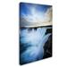 Trademark Fine Art Deep Blue Day by Philippe Sainte-Laudy Photographic Print on Wrapped Canvas Metal | 32 H x 22 W x 2 D in | Wayfair