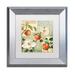 Trademark Fine Art 'Apple Blossoms II' Framed Graphic Art Canvas | 11 H x 11 W x 0.5 D in | Wayfair ALI4675-S1111MF