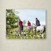Trademark Fine Art 'Horse & Hounds' Print on Canvas Canvas | 18 H x 24 W x 2 D in | Wayfair ALI8960-C1824GG