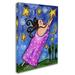Trademark Fine Art 'Big Diva Reach for the Stars' Print on Wrapped Canvas Metal | 32 H x 24 W x 2 D in | Wayfair ALI8135-C2432GG