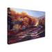 Trademark Fine Art 'The Road to my Heart' Print on Wrapped Canvas Metal | 24 H x 32 W x 2 D in | Wayfair DLG0373-C2432GG