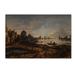 Trademark Fine Art 'River View Print on Wrapped Canvas in White | 30 H x 47 W x 2 D in | Wayfair AA00878-C3047GG