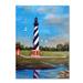 Trademark Fine Art 'Cape Hatteras' Print on Wrapped Canvas in White/Black | 47 H x 35 W x 2 D in | Wayfair ALI15550-C3547GG