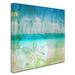 Trademark Fine Art 'Sea 3' Graphic Art Print on Wrapped Canvas Canvas | 18 H x 18 W x 2 D in | Wayfair ALI13084-C1818GG