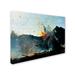 Trademark Fine Art 'Fire Festival' Graphic Art Print on Wrapped Canvas Canvas | 18 H x 24 W x 2 D in | Wayfair 1X03224-C1824GG