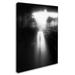 Trademark Fine Art 'The Boy From Nowhere' Graphic Art Print on Wrapped Canvas in Black/White | 24 H x 18 W x 2 D in | Wayfair 1X04053-C1824GG