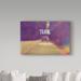 Trademark Fine Art Vintage Skies 'Travel' Graphic Art Print on Wrapped Canvas Canvas | 16 H x 24 W x 2 D in | Wayfair ALI20464-C1624GG