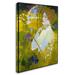 Trademark Fine Art 'De Feure La Femme a Liris' Graphic Art Print on Wrapped Canvas Canvas | 24 H x 18 W x 2 D in | Wayfair ALI19783-C1824GG