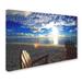 Trademark Fine Art 'Beachy 15' Photographic Print on Wrapped Canvas Canvas | 12 H x 19 W x 2 D in | Wayfair ALI19128-C1219GG
