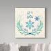 The Holiday Aisle® Tibay Christmas II' Graphic Art Print on Wrapped Canvas Canvas | 18 H x 18 W x 2 D in | Wayfair ALI21039-C1818GG