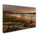 Trademark Fine Art 'Beachy 1' Photographic Print on Wrapped Canvas Metal | 22 H x 32 W x 2 D in | Wayfair ALI18643-C2232GG