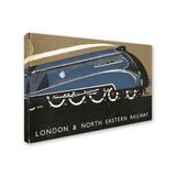 Trademark Fine Art London Eastern Rail - Wrapped Canvas Advertisements Print Metal | 22 H x 32 W x 2 D in | Wayfair ALI6267-C2232GG