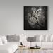 Trademark Fine Art 'Keys & Mechanics' Graphic Art Print on Wrapped Canvas in Black/Gray | 18 H x 18 W x 2 D in | Wayfair ALI23766-C1818GG