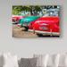 Trademark Fine Art 'Vintage Classic Cars' Photographic Print on Wrapped Canvas Canvas | 16 H x 24 W x 2 D in | Wayfair PH00667-C1624GG