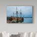 Trademark Fine Art 'Tall Ship At Cape Cod' Photographic Print on Wrapped Canvas Canvas | 12 H x 19 W x 2 D in | Wayfair ALI24712-C1219GG