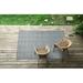 Blue/Navy 60 x 0.13 in Indoor/Outdoor Area Rug - Blue/Navy 60 x 0.13 in Indoor Area Rug - Ivy Bronx Buell Handmade Flatweave Navy Area Rug Polyester | Wayfair