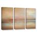 Ivy Bronx Landscape Sunset 3 Piece Graphic Art on Wrapped Canvas Set Canvas in White | 24 H x 36 W x 2 D in | Wayfair IVYB7512 40407360