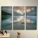 ArtWall At Ease by Steve Ainsworth 3 Piece Photographic Print on Gallery Wrapped Canvas Set Canvas in Gray | 36 H x 54 W x 2 D in | Wayfair