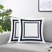 Sweet Jojo Designs Anchors Away Decorative Accent Cotton Throw Pillow Polyester/Polyfill/Cotton | 18 H x 18 W in | Wayfair 2P-Dec18-AnchorsAway
