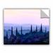 ArtWall ArtApeelz Tuscan Morn by Linda Parker Photographic Print on Canvas in Indigo/Pink | 18 H x 24 W x 0.1 D in | Wayfair 0par076a1824p