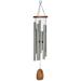 Woodstock Chimes Magical Mystery - Butterflys Farewell Wind Chime Metal | 39 H x 8 W x 8 D in | Wayfair MMBF