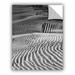 Highland Dunes ArtApeelz Dune Patterns by Steve Ainsworth Photographic Print in Black/White | 18 H x 14 W x 0.1 D in | Wayfair