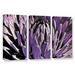 ArtWall 'Queen Victoria Agave' by Linda Parker 3 Piece Photographic Print on Wrapped Canvas Set Canvas in White | 24 H x 36 W x 2 D in | Wayfair