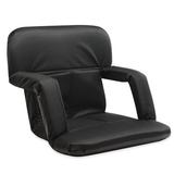 Khomo Gear Reclining Stadium Seat Metal in Black/Brown | 2 H x 32 W x 20.5 D in | Wayfair GER-1133