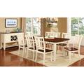 Hokku Designs Carolina Extendable Dining Table Wood in White | 30 H in | Wayfair KUI9677 37415458
