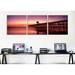 Latitude Run® San Clemente Pier, Los Angeles County, California 3 Piece Photographic Print on Wrapped Canvas Set Canvas, in White | Wayfair